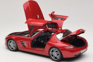 Mercedes SLS AMG C197 Κόκκινο Μεταλλικό Minichamps 1:18 100039020 Μέταλλο - εικόνα 5 από 8