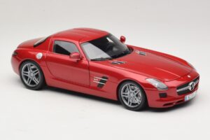 Mercedes SLS AMG C197 Κόκκινο Μεταλλικό Minichamps 1:18 100039020 Μέταλλο - εικόνα 6 από 8