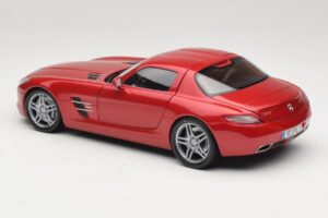 Mercedes SLS AMG C197 Κόκκινο Μεταλλικό Minichamps 1:18 100039020 Μέταλλο - εικόνα 7 από 8