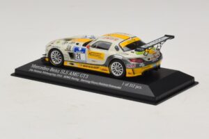 Mercedes SLS AMG GT3 #21 Rowe Racing Hartung / Heyer Nurburgring 24 Hours 2013 Minichamps 1:43 410133221 Μέταλλο - εικόνα 3 από 4