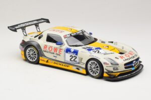 Mercedes SLS AMG GT3 #22 Graf / Jager Rowe Racing 24 Hours of Nurburgring 2013 Minichamps 1:18 151133122 Μέταλλο - εικόνα 4 από 6