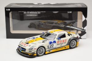 Mercedes SLS AMG GT3 #22 Graf / Jager Rowe Racing 24 Hours of Nurburgring 2013 Minichamps 1:18 151133122 Μέταλλο - εικόνα 6 από 6