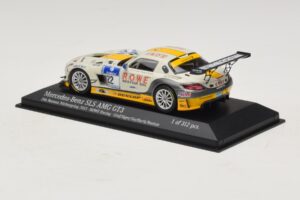Mercedes SLS AMG GT3 #22 Rowe Racing Graf / Jager Nurburgring 24 Hours 2013 Minichamps 1:43 410133222 Μέταλλο - εικόνα 3 από 4