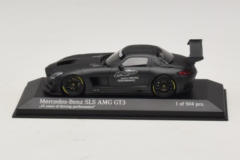 Mercedes SLS AMG GT3 45 Years of Driving Performance Μαύρο Minichamps 1:43 Mercedes SLS AMG GT3 45 Years of Driving Performance Μαύρο Minichamps 1:43 410133200 Μέταλλο
