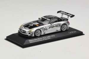 Mercedes SLS AMG GT3 #96 M. Hakkinen / R. Arnold 6 Hours of Zhuhai 2011 Minichamps 1:43 410113296 Μέταλλο - εικόνα 2 από 4