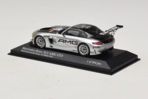 Mercedes SLS AMG GT3 #96 M. Hakkinen / R. Arnold 6 Hours of Zhuhai 2011 Minichamps 1:43 410113296 Μέταλλο - εικόνα 3 από 4