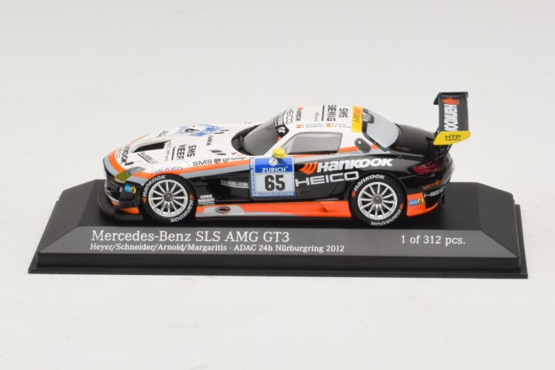 Mercedes SLS AMG GT3 #65 Hankook 24 Hours of Nurburgring 2012 Minichamps 1:43 Mercedes SLS AMG GT3 #65 Hankook 24 Hours of Nurburgring 2012 Minichamps 1:43 437123265 Μέταλλο