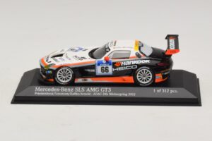Mercedes SLS AMG GT3 #66 Hankook C. Frankenhout / Simonsen 24 Hours of Nurburgring 2012 Minichamps 1:43 437123266 Μέταλλο