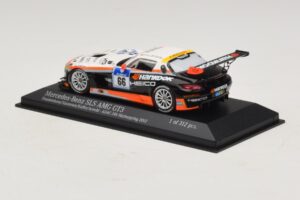 Mercedes SLS AMG GT3 #66 Hankook C. Frankenhout / Simonsen 24 Hours of Nurburgring 2012 Minichamps 1:43 437123266 Μέταλλο - εικόνα 3 από 4