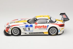 Mercedes SLS AMG GT3 #9 B. Schneider / J. Bleekemolen Black Falcon 24 Hours of Nurburgring Winner 2013 Minichamps 1:18 151133 - εικόνα 3 από 6