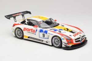 Mercedes SLS AMG GT3 #9 B. Schneider / J. Bleekemolen Black Falcon 24 Hours of Nurburgring Winner 2013 Minichamps 1:18 151133 - εικόνα 4 από 6