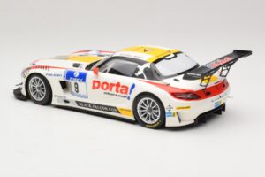 Mercedes SLS AMG GT3 #9 B. Schneider / J. Bleekemolen Black Falcon 24 Hours of Nurburgring Winner 2013 Minichamps 1:18 151133 - εικόνα 5 από 6