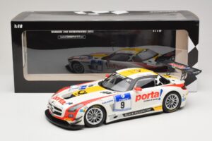 Mercedes SLS AMG GT3 #9 B. Schneider / J. Bleekemolen Black Falcon 24 Hours of Nurburgring Winner 2013 Minichamps 1:18 151133 - εικόνα 6 από 6