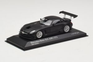Mercedes SLS AMG GT3 Ματ Μαύρο Minichamps 1:43 410113200 Μέταλλο - εικόνα 2 από 4