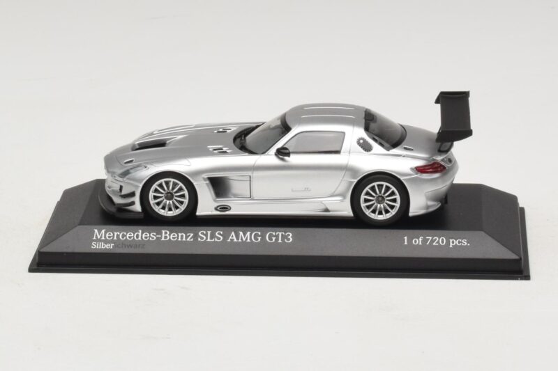 Mercedes SLS AMG GT3 Ασημί Minichamps 1:43 Mercedes SLS AMG GT3 Ασημί Minichamps 1:43 410113202 Μέταλλο