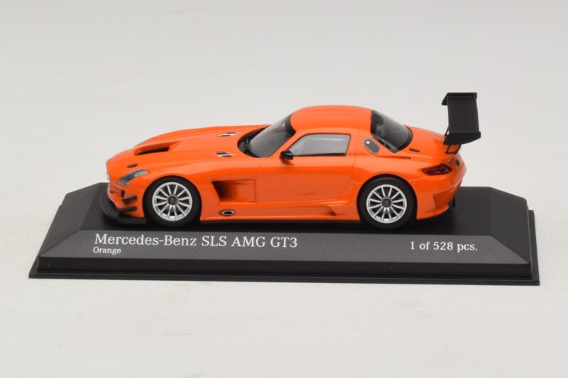 Mercedes SLS AMG GT3 Street Orange Minichamps 1:43 410113204 Μέταλλο
