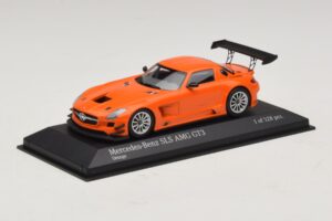 Mercedes SLS AMG GT3 Street Orange Minichamps 1:43 410113204 Μέταλλο - εικόνα 2 από 4