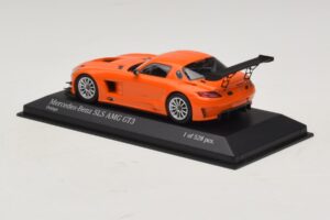 Mercedes SLS AMG GT3 Street Orange Minichamps 1:43 410113204 Μέταλλο - εικόνα 3 από 4