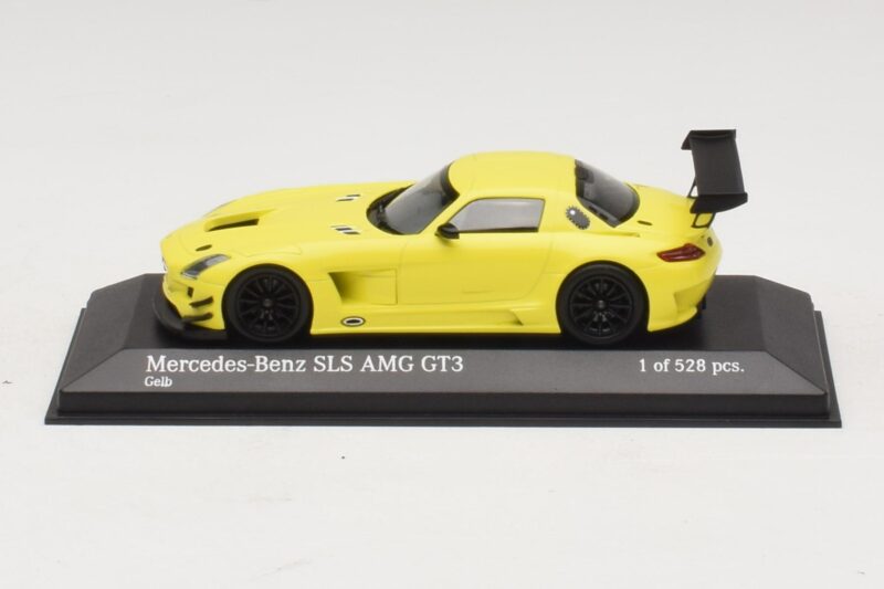 Mercedes SLS AMG GT3 Κίτρινο Minichamps 1:43 Mercedes SLS AMG GT3 Κίτρινο Minichamps 1:43 410113201 Μέταλλο