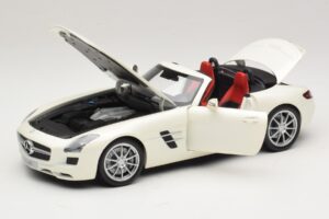 Mercedes SLS AMG Ρόουντστερ Mystic White II Minichamps 1:18 B66960079 Μέταλλο - εικόνα 3 από 9
