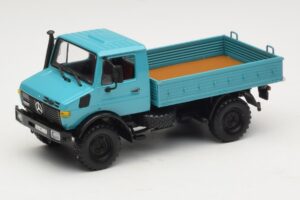 Mercedes Unimog 1300 L Φορτηγό με Πλατφόρμα Μπλε Minichamps 1:43 439033020 Μέταλλο