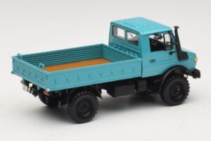 Mercedes Unimog 1300 L Φορτηγό με Πλατφόρμα Μπλε Minichamps 1:43 439033020 Μέταλλο - εικόνα 2 από 6
