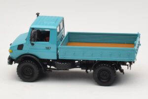 Mercedes Unimog 1300 L Φορτηγό με Πλατφόρμα Μπλε Minichamps 1:43 439033020 Μέταλλο - εικόνα 3 από 6