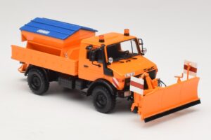 Mercedes Unimog 1300 L Εκχιονιστικό Πορτοκαλί Minichamps 1:43 439033060 Μέταλλο - εικόνα 4 από 6