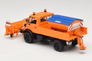 Mercedes Unimog 1300 L Εκχιονιστικό Πορτοκαλί Minichamps 1:43 439033060 Μέταλλο - εικόνα 5 από 6