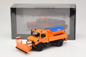 Mercedes Unimog 1300 L Εκχιονιστικό Πορτοκαλί Minichamps 1:43 439033060 Μέταλλο - εικόνα 6 από 6