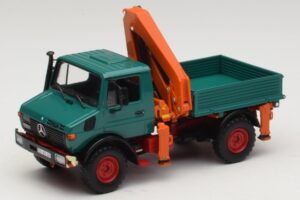 Mercedes Unimog 1300 L Ανατρεπόμενο με Γερανό Φόρτωσης Minichamps 1:43 439033000 Μέταλλο