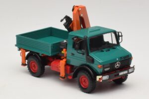 Mercedes Unimog 1300 L Ανατρεπόμενο με Γερανό Φόρτωσης Minichamps 1:43 439033000 Μέταλλο - εικόνα 4 από 6