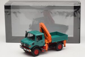 Mercedes Unimog 1300 L Ανατρεπόμενο με Γερανό Φόρτωσης Minichamps 1:43 439033000 Μέταλλο - εικόνα 6 από 6