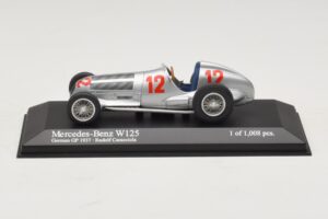 Mercedes W125 R. Caracciola German GP 1937 Minichamps 1:43 400370012 Μέταλλο