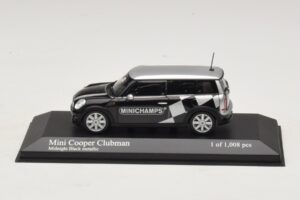 Mini Cooper Clubman R55 Μαύρο Μεταλλικό Minichamps 1:43 431138672 Μέταλλο