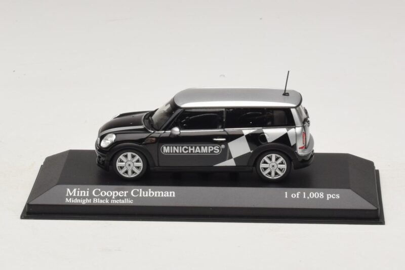 Mini Cooper Clubman R55 Μαύρο Μεταλλικό Minichamps 1:43 431138672 Μέταλλο