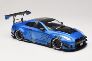Nissan GT-R R35 Liberty Walk Work T2 Μπλε Μεταλλικό Solido 1:18 S1805801 Μέταλλο - εικόνα 4 από 6