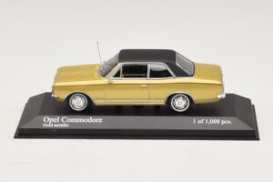 Opel Commodore A Χρυσό Μεταλλικό Minichamps 1:43 430046165 Μέταλλο