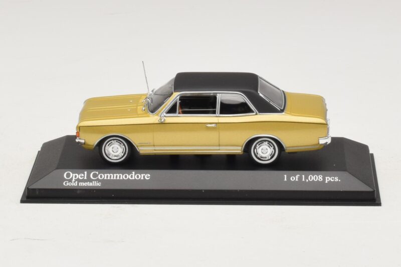 Opel Commodore A Χρυσό Μεταλλικό Minichamps 1:43 430046165 Μέταλλο