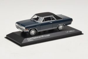 Opel Diplomat A V8 Coupe Σκούρο Μπλε Minichamps 1:43 400048021 Μέταλλο - εικόνα 2 από 4