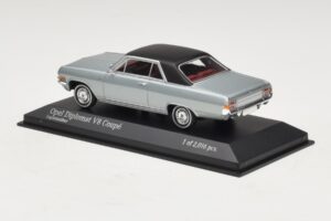 Opel Diplomat A V8 Coupe Ασημί Minichamps 1:43 400048020 Μέταλλο - εικόνα 3 από 4