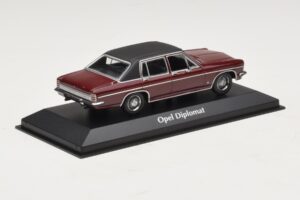 Opel Diplomat B Σκούρο Κόκκινο Maxichamps 1:43 940046071 Μέταλλο - εικόνα 2 από 4