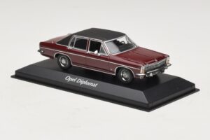 Opel Diplomat B Σκούρο Κόκκινο Maxichamps 1:43 940046071 Μέταλλο - εικόνα 3 από 4