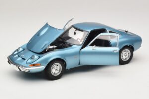Opel GT Blue Metallic Minichamps 1:18 180049030 Μέταλλο - εικόνα 2 από 8