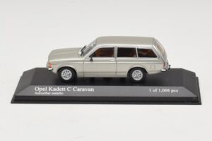 Opel Kadett C Caravan Silver Metallic Minichamps 1:43 400048111 Μέταλλο