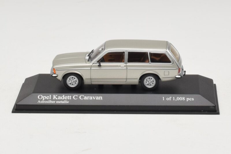 Opel Kadett C Caravan Silver Metallic Minichamps 1:43 400048111 Μέταλλο
