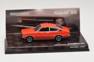 Opel Kadett C Κουπέ Παρουσίαση IAA Frankfurt Κόκκινο Minichamps 1:43 436045620 Μέταλλο