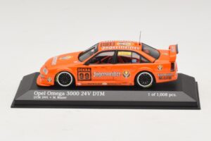 Opel Omega 3000 24V #99 Jägermeister M. Reuter DTM 1991 Minichamps 1:43 400914499 Μέταλλο
