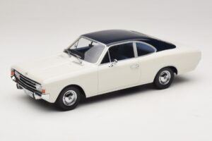 Opel Rekord C Κουπέ Λευκό Μπλε Minichamps 1:18 107047021 Ρητίνη