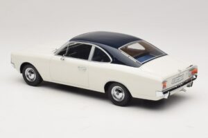 Opel Rekord C Κουπέ Λευκό Μπλε Minichamps 1:18 107047021 Ρητίνη - εικόνα 5 από 6